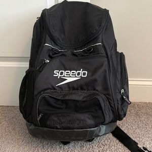 Speedo Black Teamster 35L Swim Backpack